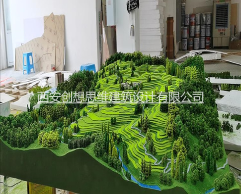 地形地貌类沙盘模型