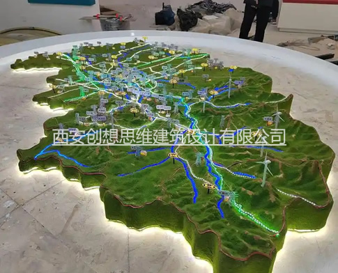 地形地貌类沙盘模型