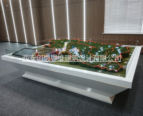 地形地貌类沙盘模型