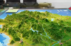 地形地貌沙盘模型制作方法